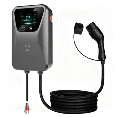 Charging Station European Standard Type2 – Elektrikli avtomobil şarj stansiyaları - european-standard-7kw-ev-charger-pre-order