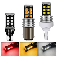Автомобильные светодиодные лампы Canbus S25 1156 2835 15SMD декодирование светодиодные огни заднего хода