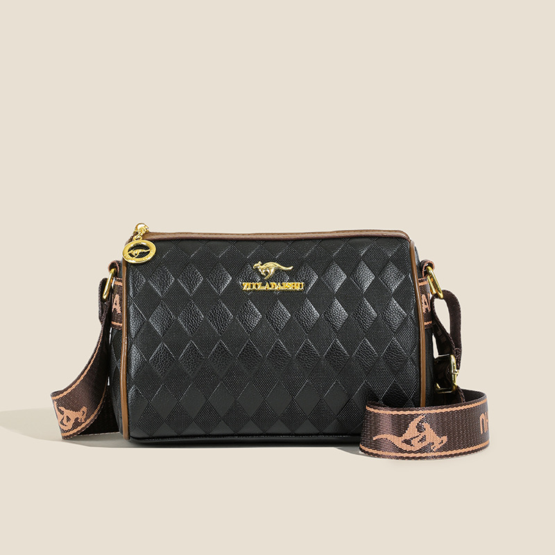 Nuevo bolso de almohada texturizado bolso de mujer Boston retro gran capacidad versátil bolso de hombro de moda versátil