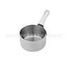 Western steak sauce cup 304 stainless steel sauce cup American black pepper sauce cup restaurant tomato fries dipping disc