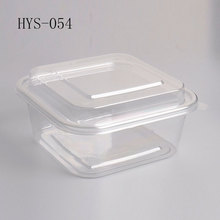 流心泡芙巴斯克蛋糕包装盒透明麻薯饼干肉松小贝打包盒烘焙西点盒