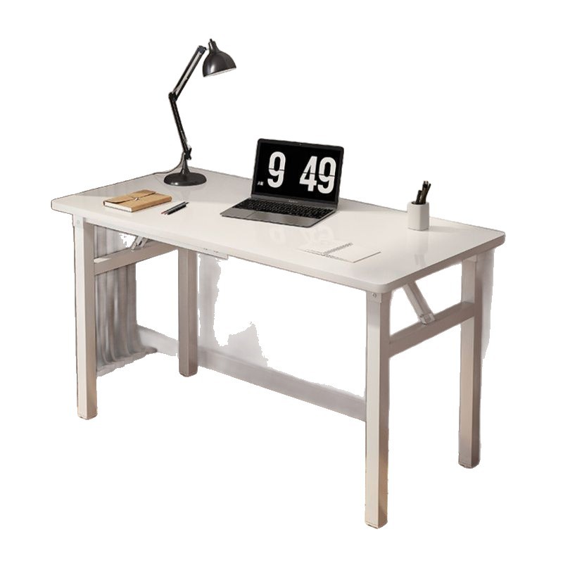 Mesa larga, mesa plegable simple, mesa rectangular, mesa de conferencias de capacitación, escritorio portátil para el hogar, mesa de comedor