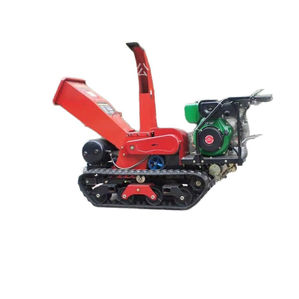 triturador de ramas de rastreo triturador de ramas de huerto triturador de ramas de jardín triturador de ramas de paja triturador de ramas móviles triturador de madera automotriz