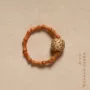 小众简约百搭朱砂对戒
