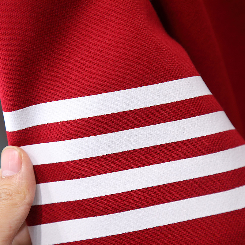 7780 Traje rojo para niños Ropa deportiva de primavera y otoño Traje de dos piezas de moda de primavera para niños guapos 2025 Nueva primavera