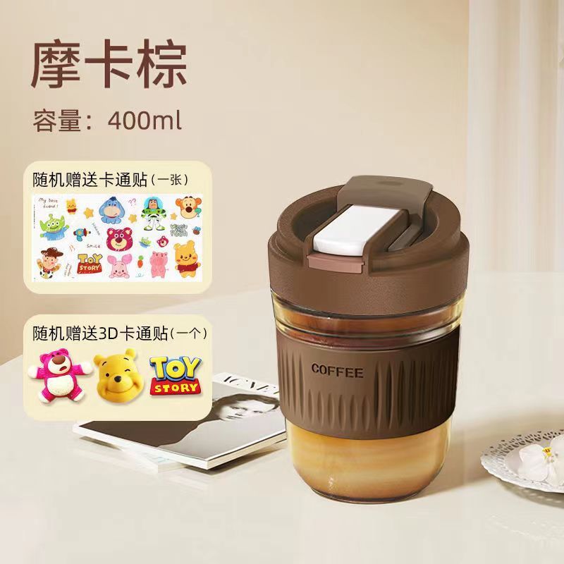 新商品のマカロン色のグラスは携帯してお茶のコップを随行して、手持ちのストローの双飲のコーヒーカップの卸売りの贈り物を持ちます。|undefined