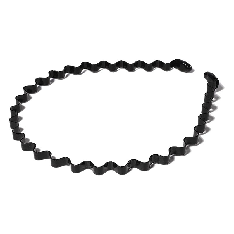 Diadema de los hombres diadema Corea del Sur deportes invisibles moda estilo coreano simple espalda grutas de pelo onda horquilla tocado diadema