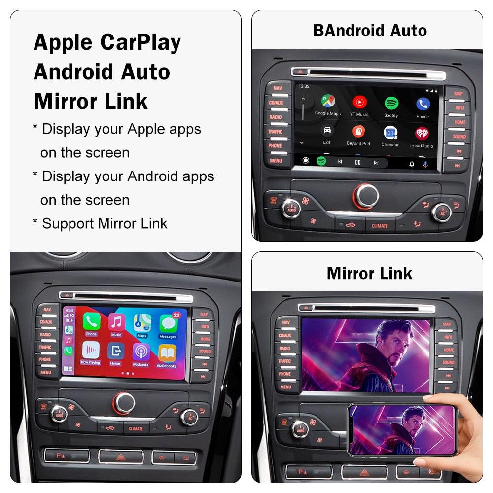 Wireless Carplay Android Auto decoding box for Ford Sync2 system