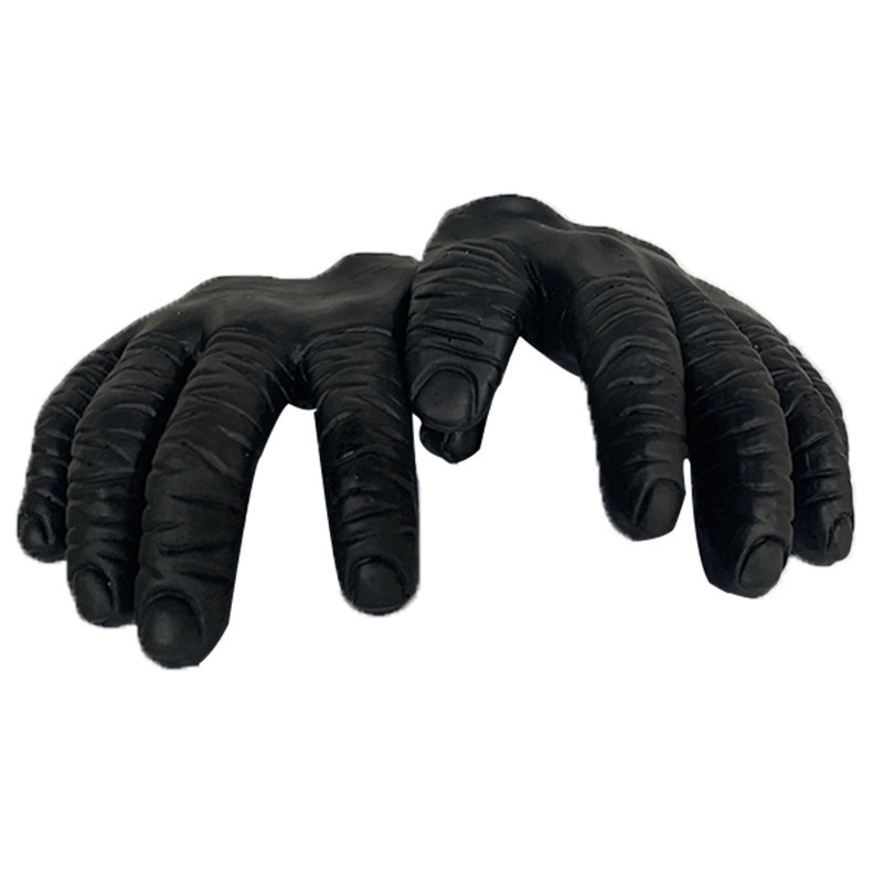 Nuevos productos de Halloween Guantes de látex para hombres lobo Suministros de rendimiento Cospla Accesorios de disfraces de terror Guantes de festival de fantasmas