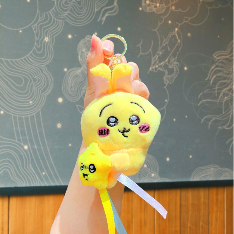 ぬいぐるみのかわいいアクセサリーのぬいぐるみのペンダント卸売りのおもちゃの子供のかばんの漫画の子供の鍵は子供の機械をつかみます。
