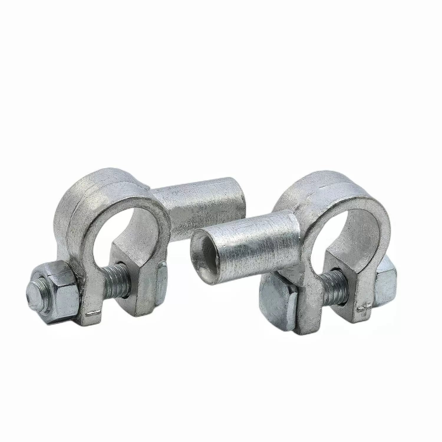 重型电瓶桩头卡子 25-35方纯铜镀锡蓄电池接头电瓶压线夹子