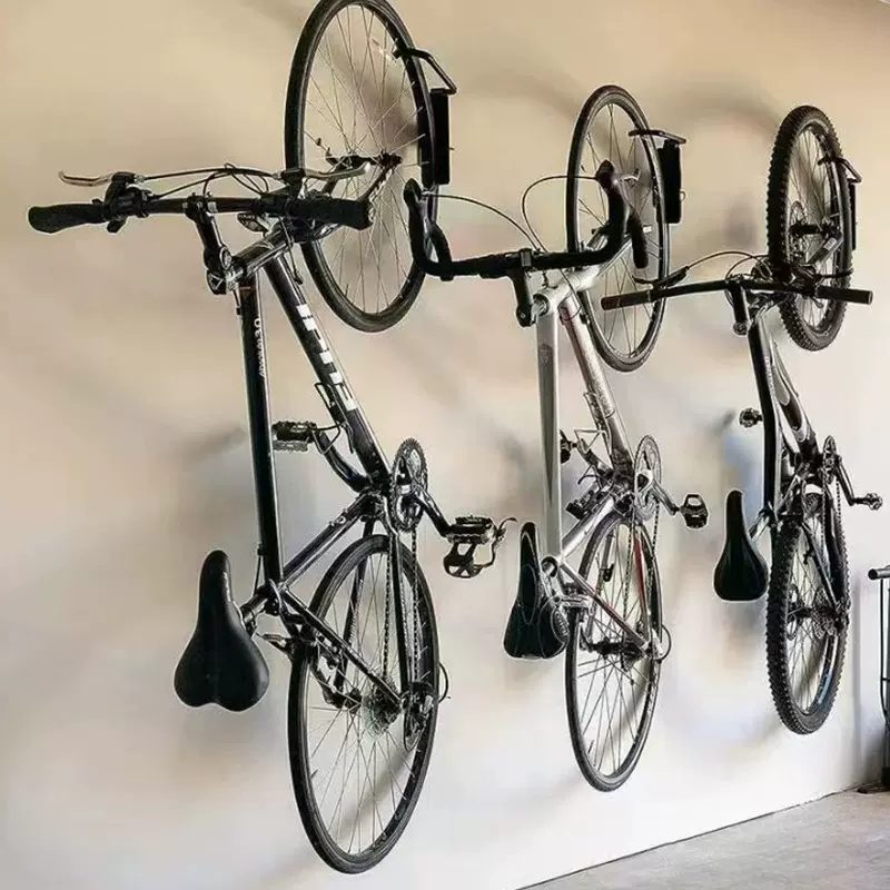 定制悬挂自行车吊架单车吊架家用山地车公路车展示架墙壁展示挂架