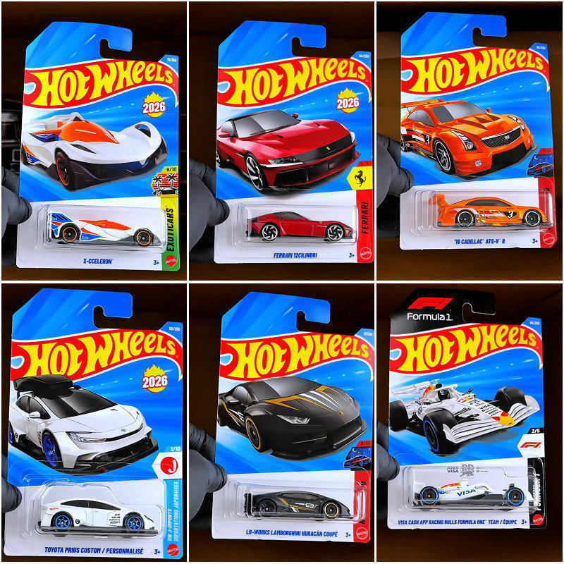 2026D Hot Wheels Alloy Sports Car Children's Toy Car Ferrari Lamborghini Red Bull F1 Porsche 26D 2026D Hot Wheels Alloy Sports Car Children's Toy Car Ferrari Lamborghini Red Bull F1 Porsche 26D