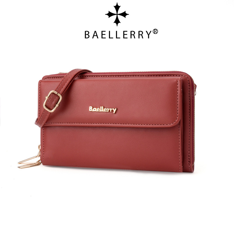 baellerry New Cross-border Korean Women's Shoulder Crossbody Bag Multi-card Zipper Touch Screen Women's Bag Mobile Phone Bag baellerry New Cross-border Korean Women's Shoulder Crossbody Bag Multi-card Zipper Touch Screen Women's Bag Mobile Phone Bag
