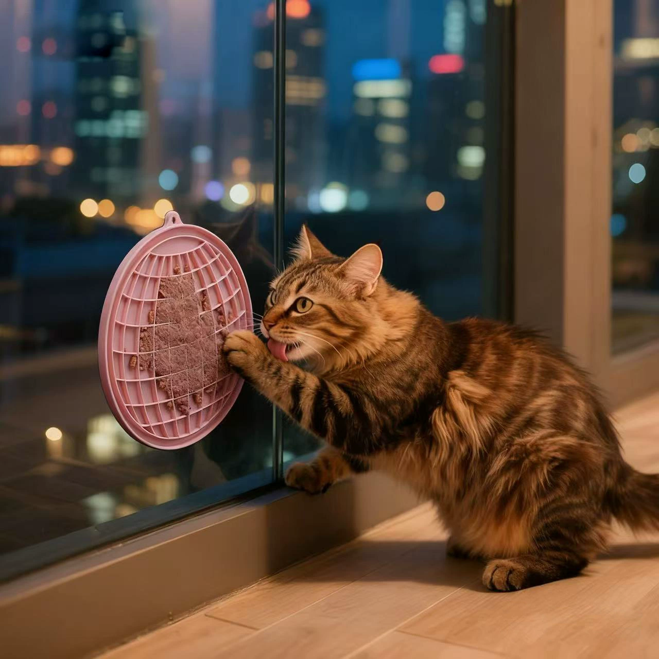 Силиконовый лизательный коврик для собак и кошек, цвет макарон, с присоской, для медленного кормления