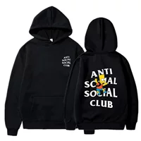 Осенняя повседневная мода VLONE FRIENDS Ангел большой V с капюшоном свитер свободные толстовки для мужчин и женщин на складе