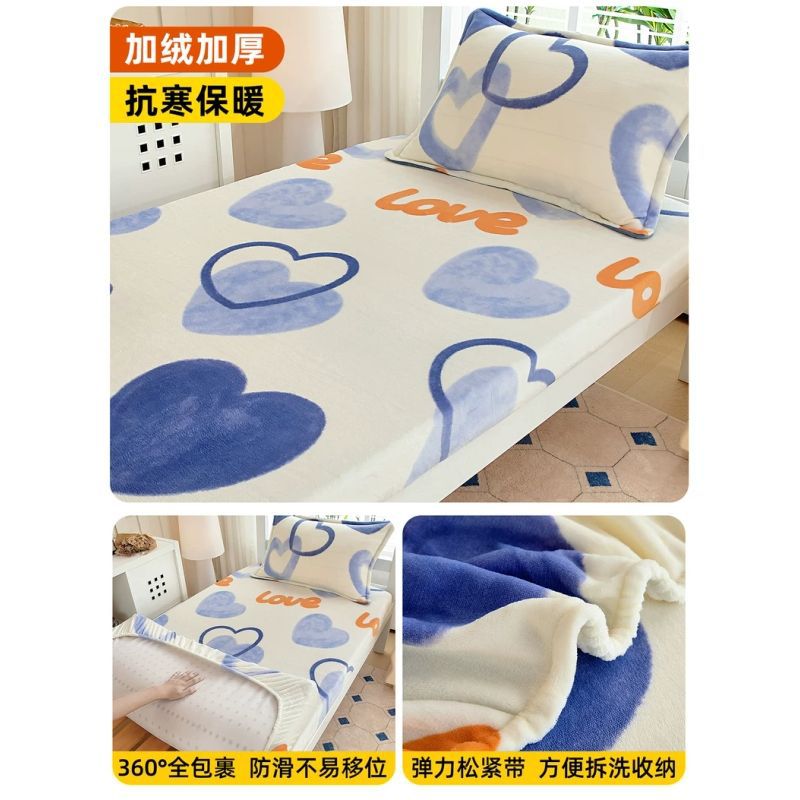 dormitorio de estudiantes cama de camisa de leche cubierta única 90x190 dormitorio cubierta de colchón antideslizante grueso cubierta protectora
