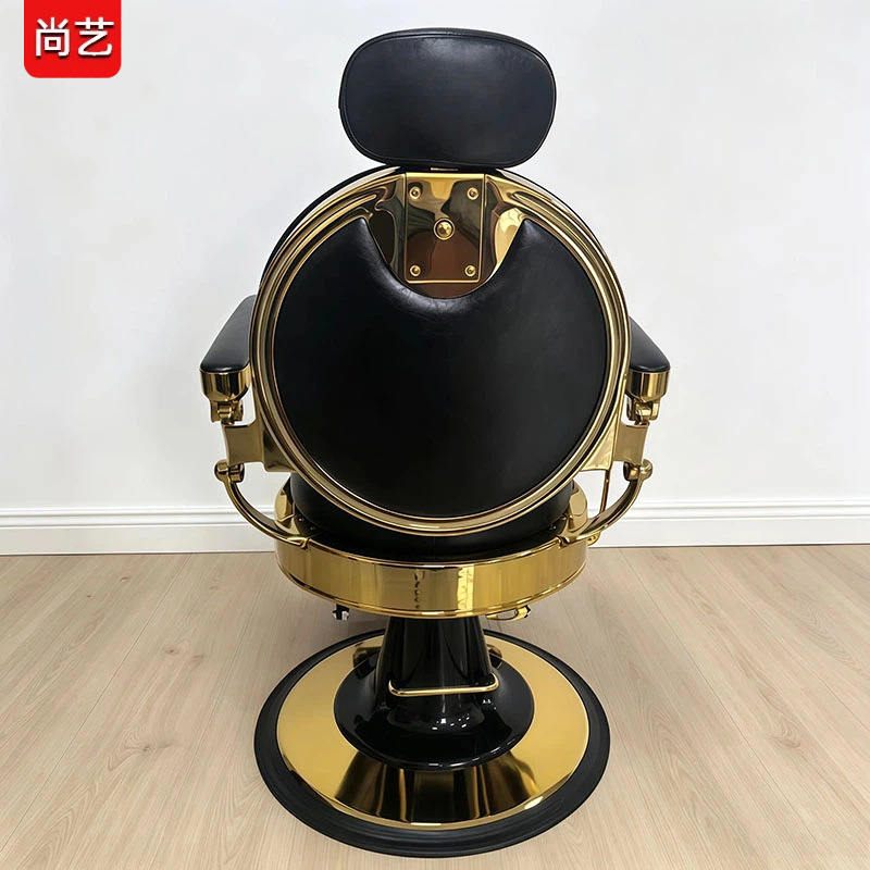 Transfronterizos para silla de barbero retro, silla de barbero para hombres, silla de cabeza de aceite, silla de barbero para afeitar image 5