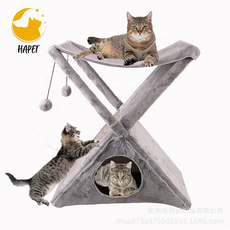 Кошка Восхождение В Стойку Домашнее Животное Кошка Скреста Доска Складная Сизаль Кровать Коготь Шлифовальные Трансграничные Амазонки Оптовая Продажа Фабрики