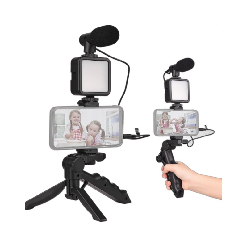 Teléfono móvil profesional grabación de video en vivo luz de relleno LED presentador de celebridades de Internet Douyin transmisión en vivo juego de equipos de video corto