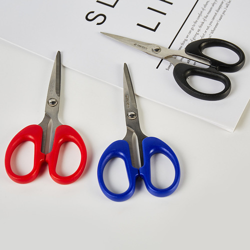 Office scissors stainless steel art paper scissors multi-purpose household student scissors Dingli scissors factory direct wholesale