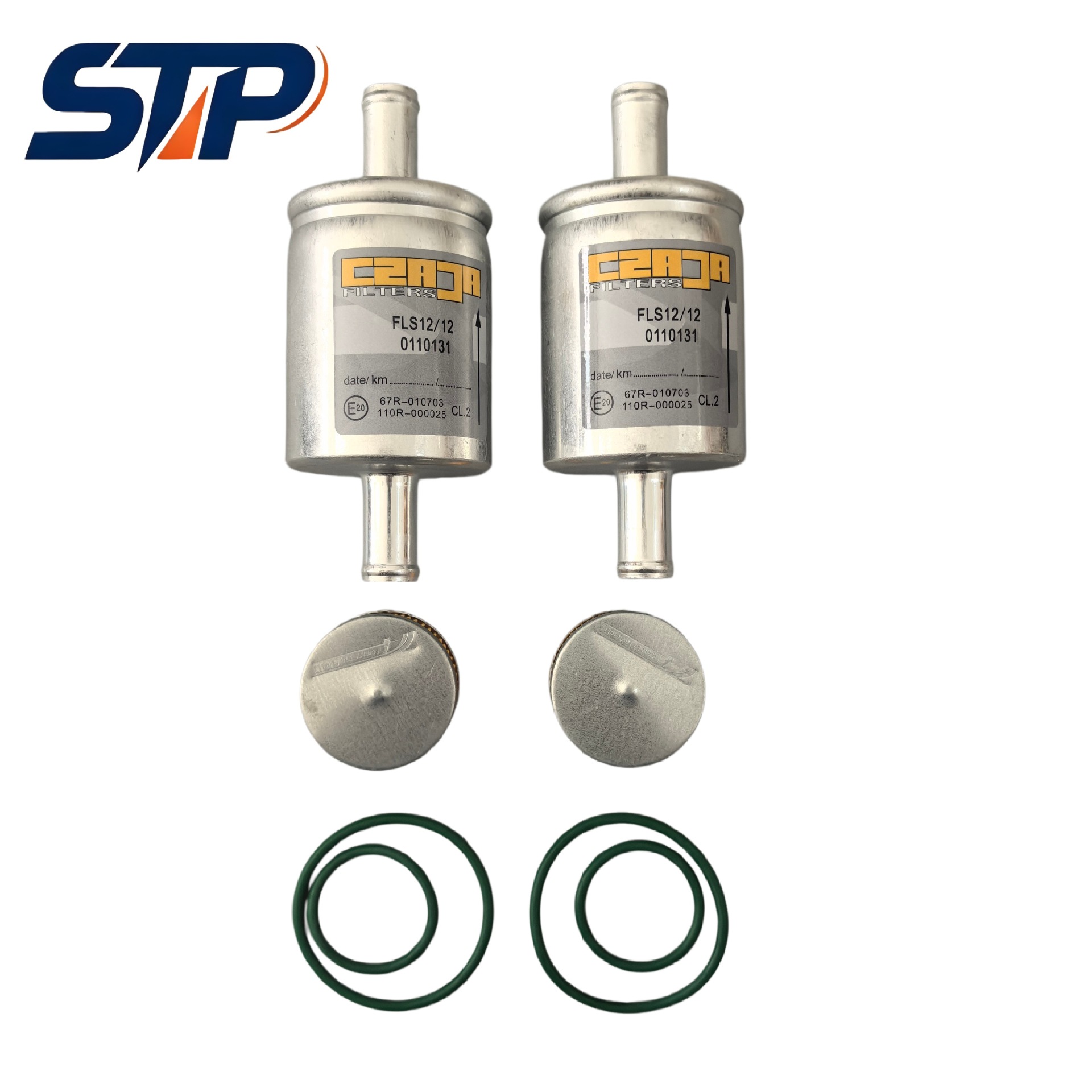 CNG/LPG aluminum filter element car gas filter 10mm oil-to-gas conversion filter set LPG car accessories