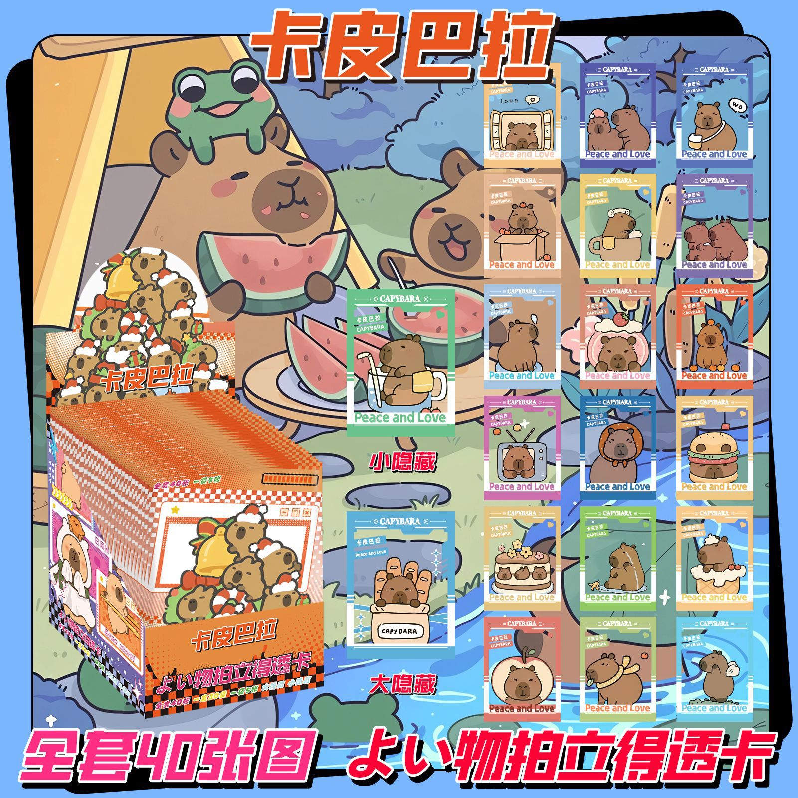 카피발라 폴라로이드 카드 블라인드 드로우