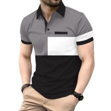 �羳�¿�Ŧ����ʽPOLO�� ��ɫͼ3Dӡ��������װ���ļ���ͷ����T��