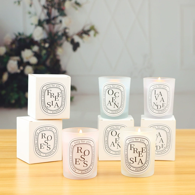 Fragrant candlefront sand four -color group ritual wedding ceremony, fragrance, European -style romantic candle lamp Prometheus