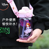 Disney, children's plastic straw suitable for men and women, teapot for kindergarten for elementary school students