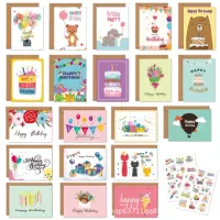 Брендовые детские открытки, набор, открытка, (международная торговля), ручной работы