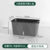Small water-absorbing lazy basin [high-end gray]