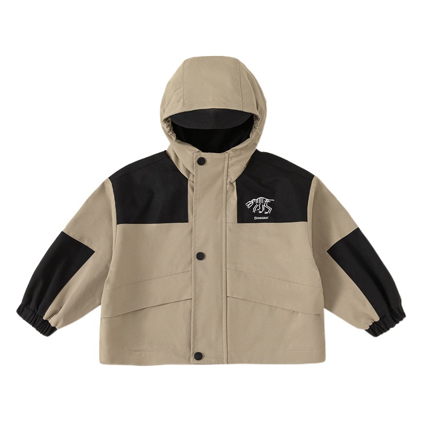 Babycity ropa para niños chaqueta para niños moda niños y niñas chaqueta color a juego de ropa de primavera y otoño a prueba de tres QY83179