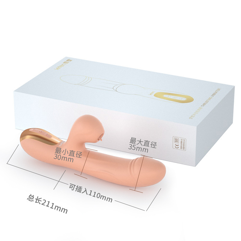 Leten Thunder Storm Dream Impact Kiss Vibrating Stick Sex Supplies para niñas masturbadores al por mayor image 3