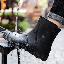 水鞋男橡膠軟夏季低幫雨鞋男士時尚短筒耐磨雨靴防滑防水鞋膠鞋子