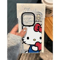 愛らしいKT猫のデザインが可愛い、Apple 17PROMAX、Apple 16PRO、15PROMAX、新作14/13/12P対応のスマホケースです。