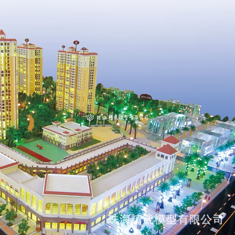 Smart Park Industrial Sand Table Model, Yacht Dock Model, Smart Intelligent Dock Sand Table Production and Installation