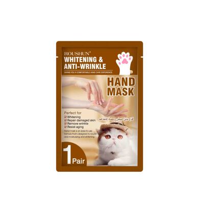 ROUSHUN  Hand mask(Brown)柔顺补水保湿滋润手膜|ms
