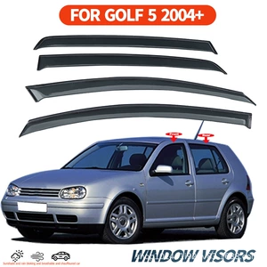 Cross-Border Export Suitable for Volkswagen Golf 5 Rain Shield Golf5 Mk5 2004+ Car Window Rain Eyebrow Rain Shield