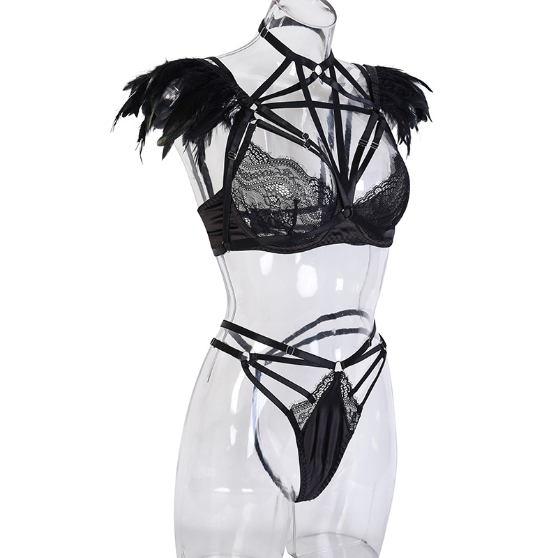 Caged Angel Lingerie set - Luxiaa - Sexy womens Lingerie
