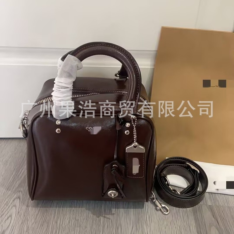 c家蔻家奥莱款Rogue20金属手提包斜挎包单肩包女包真皮革新品化妆|undefined