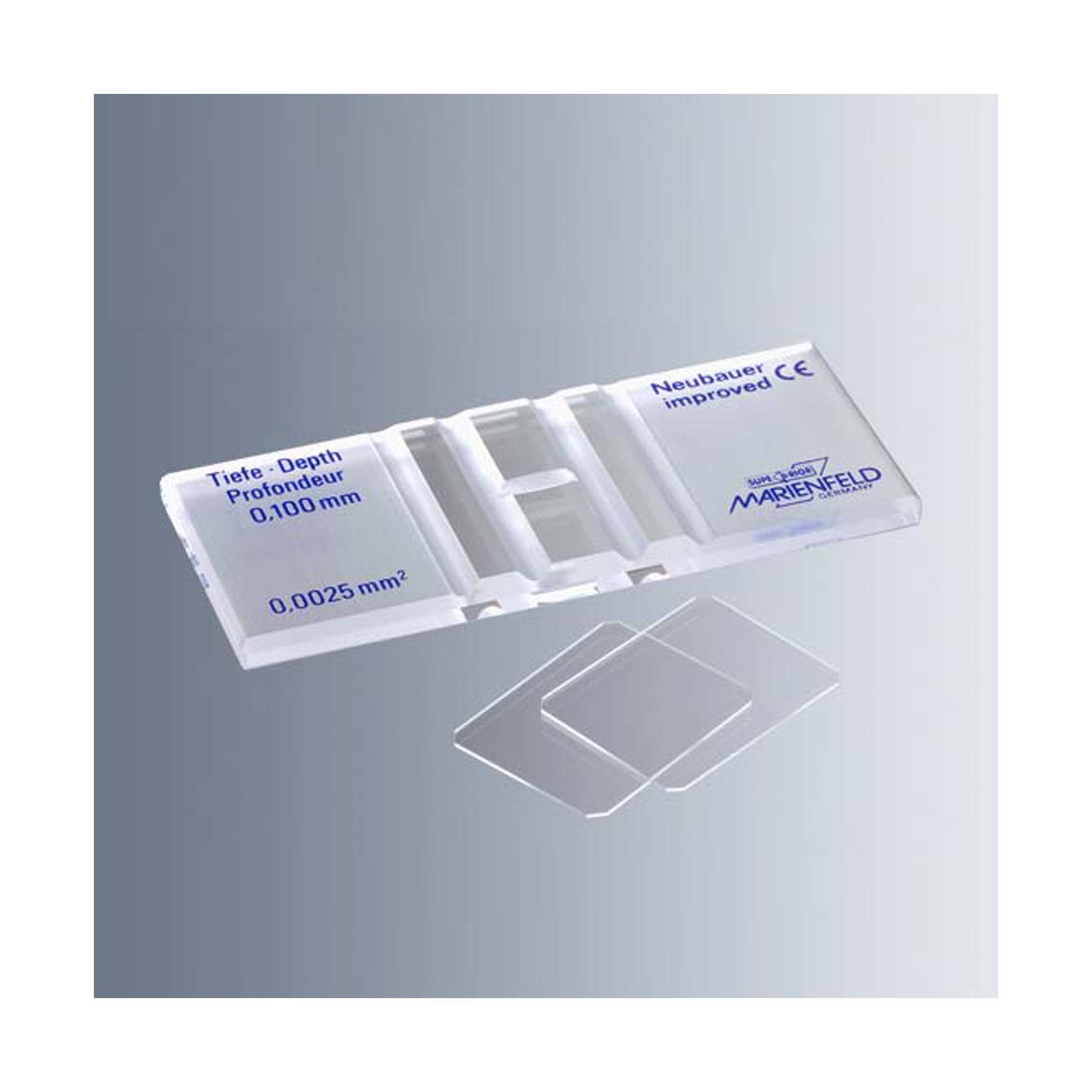 Marienfeld 0610010 血球计数板，Dark-Line 1片/盒