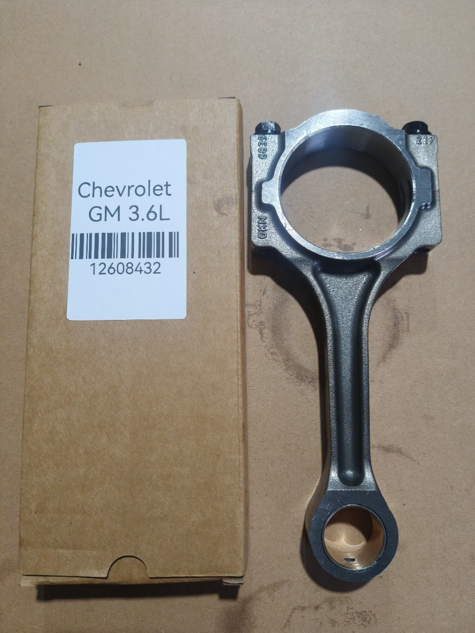 12608432, GM connecting rod 3.6L 2004-2012 Chevrolet General Motors, 3.6L displacement V6