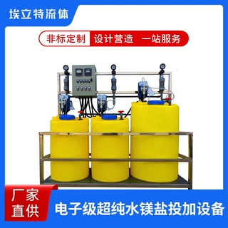 电子级超纯水镁盐投加设备 厂家直供 自动化控制精准 按需定制