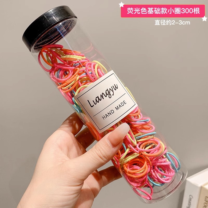 Dibujos animados para niños lindo pulgar lazo para el cabello bebé no daña el cabello cuerda alta elástico banda elástica cuerda para el cabello accesorios para el cabello