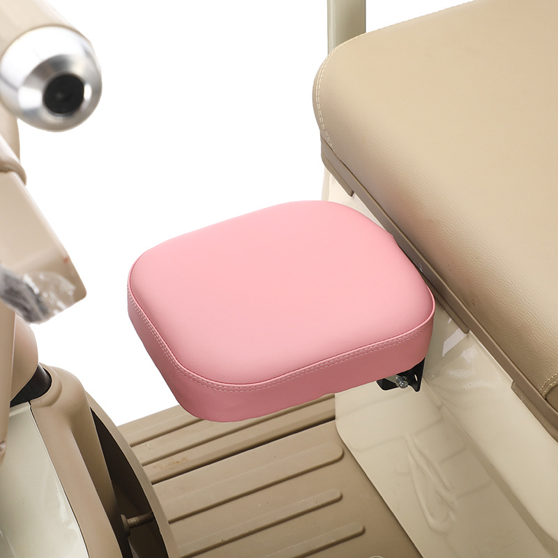 Electric Tricycle Baby Seat Foldable Children's Front Seat Punch-Free Three-Wheel Four-Wheel Fully Enclosed Body