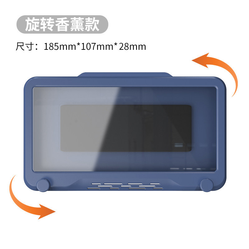 Baño a prueba de agua CAJA DE TELÉFONO MÓVIL soporte Shell pantalla táctil ducha de baño horizontal y vertical colgante de pared Punch-cocina libre viendo video persiguiendo drama