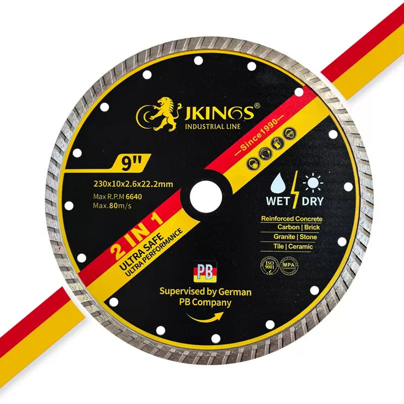 9寸金刚石瓷砖切割片不崩边石材大理石混凝土角磨机专用锯片锋利