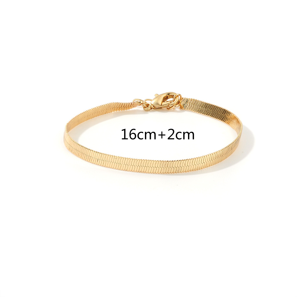 Style Simple Lettre Lune Papillon Alliage Placage Strass Femmes Bracelets 1 Pièce display picture 35