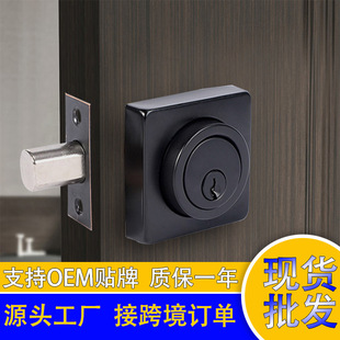 隐形门锁暗锁室内门锁辅助锁通道锁锌合金闭锁平头锁呆锁工厂批发-阿里巴巴